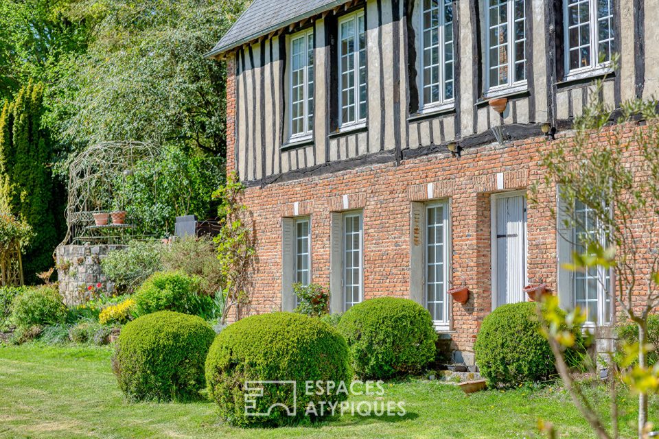 Maison de charme avec dépendance dans un écrin de verdure
