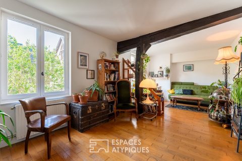 Appartement en hyper centre de Rouen avec jardin et vue cathédrale