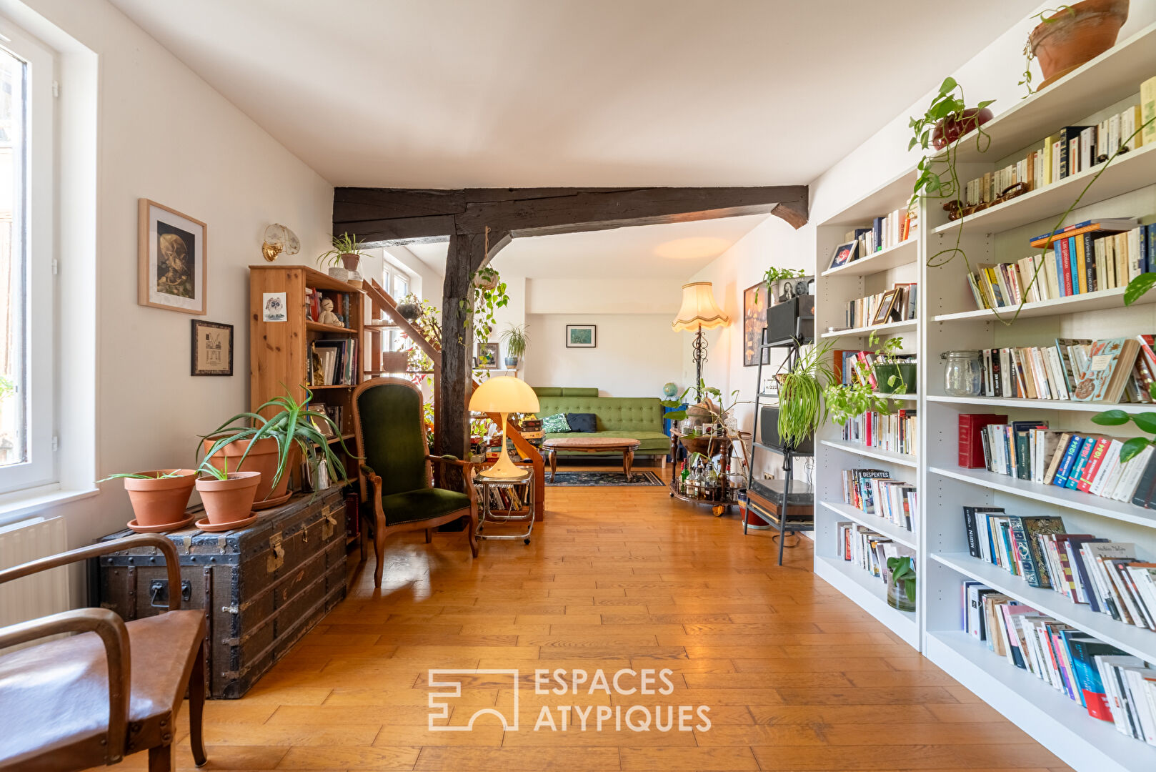 Appartement en hyper centre de Rouen avec jardin et vue cathédrale