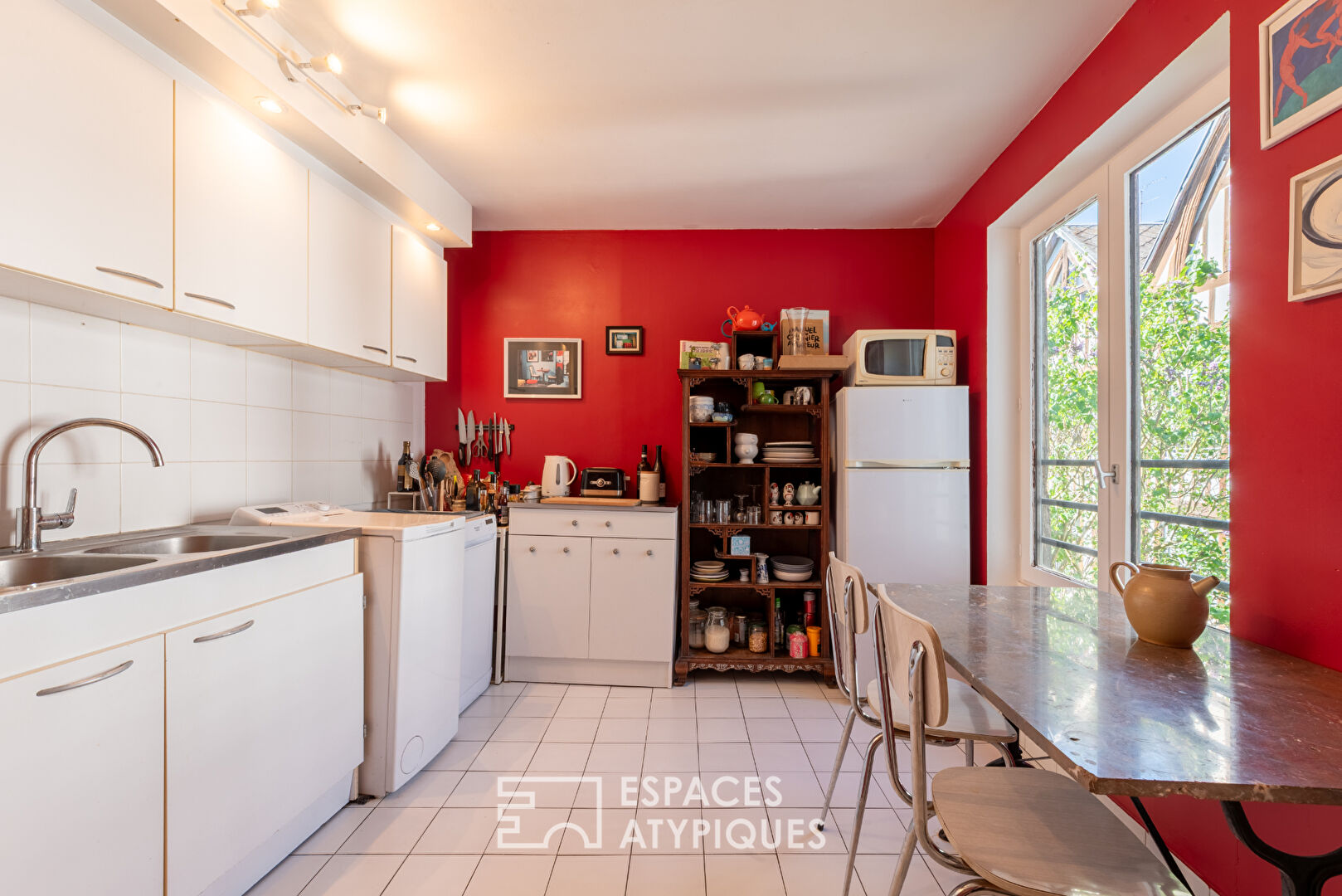 Appartement en hyper centre de Rouen avec jardin et vue cathédrale