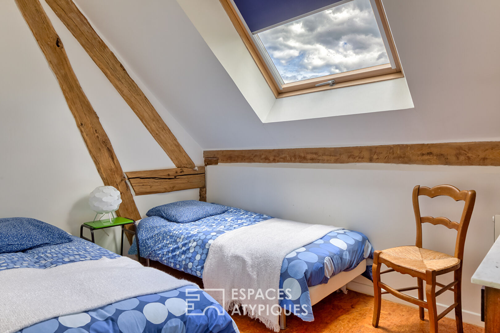 Renovated old riding school, combining Norman charm and spectacular volumes
