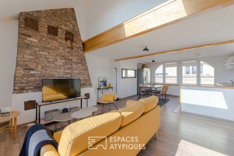 DÉJÀ LOUÉ – Duplex meublé avec vue imprenable sur Rouen