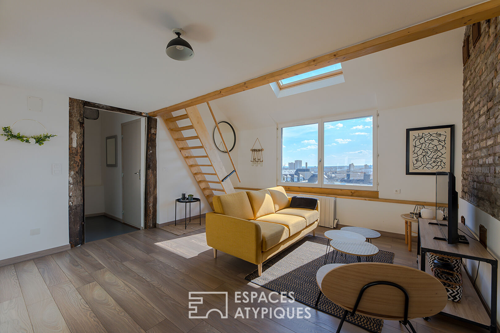 DÉJÀ LOUÉ – Duplex meublé avec vue imprenable sur Rouen