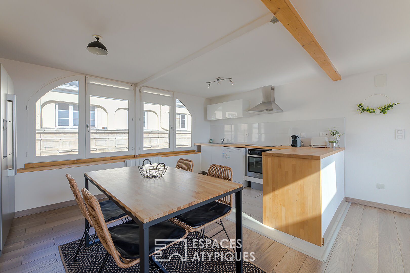 Furnished duplex with breathtaking view of Rouen