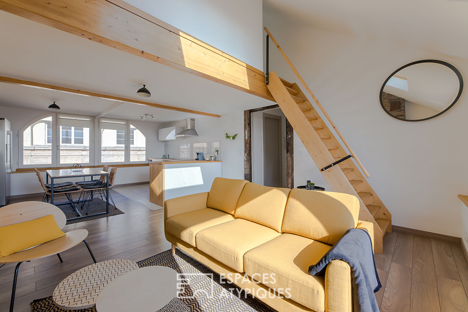 DÉJÀ LOUÉ – Duplex meublé avec vue imprenable sur Rouen