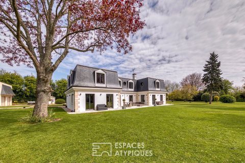 Elégante propriété familiale avec parc paysager entre ville et campagne