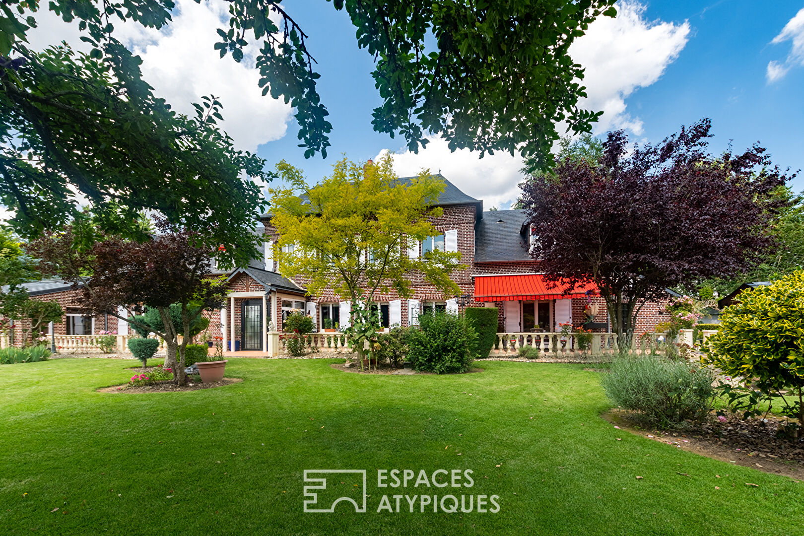 Old renovated farmhouse with indoor swimming pool and outbuilding