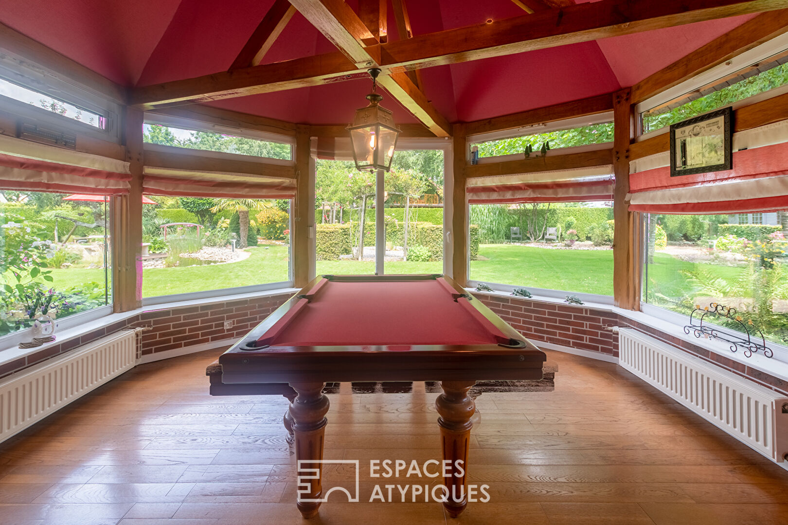 Old renovated farmhouse with indoor swimming pool and outbuilding