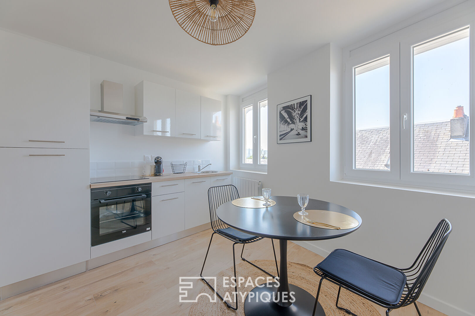 Renovated and furnished apartment Saint André district