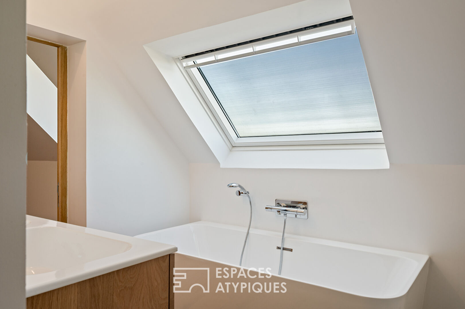 Maison rénovée avec vue sur Rouen et jardin