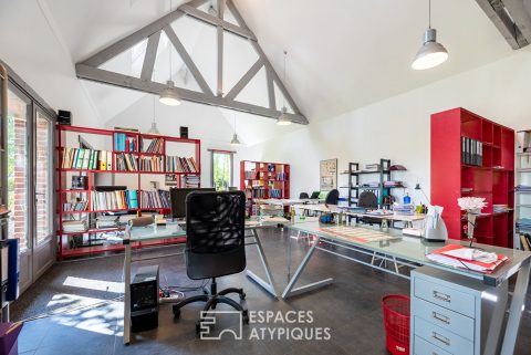 Local d’activité dans un cadre bucolique