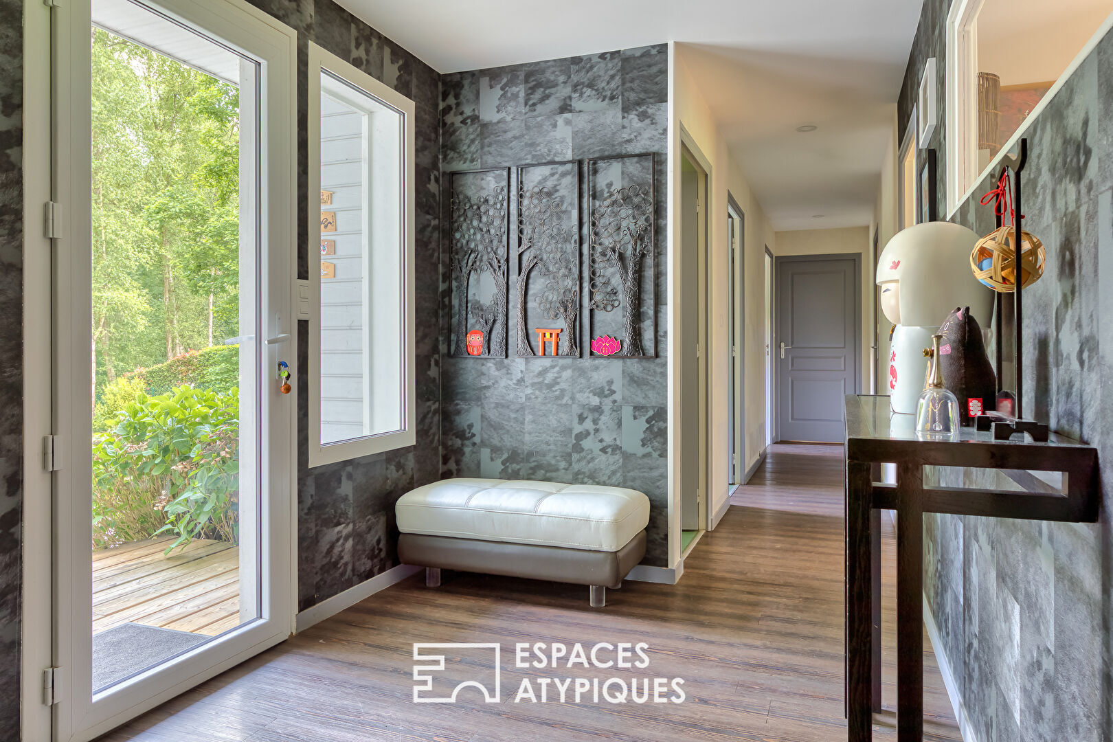 Maison d’architecte en lisière de forêt à Forges-les-Eaux
