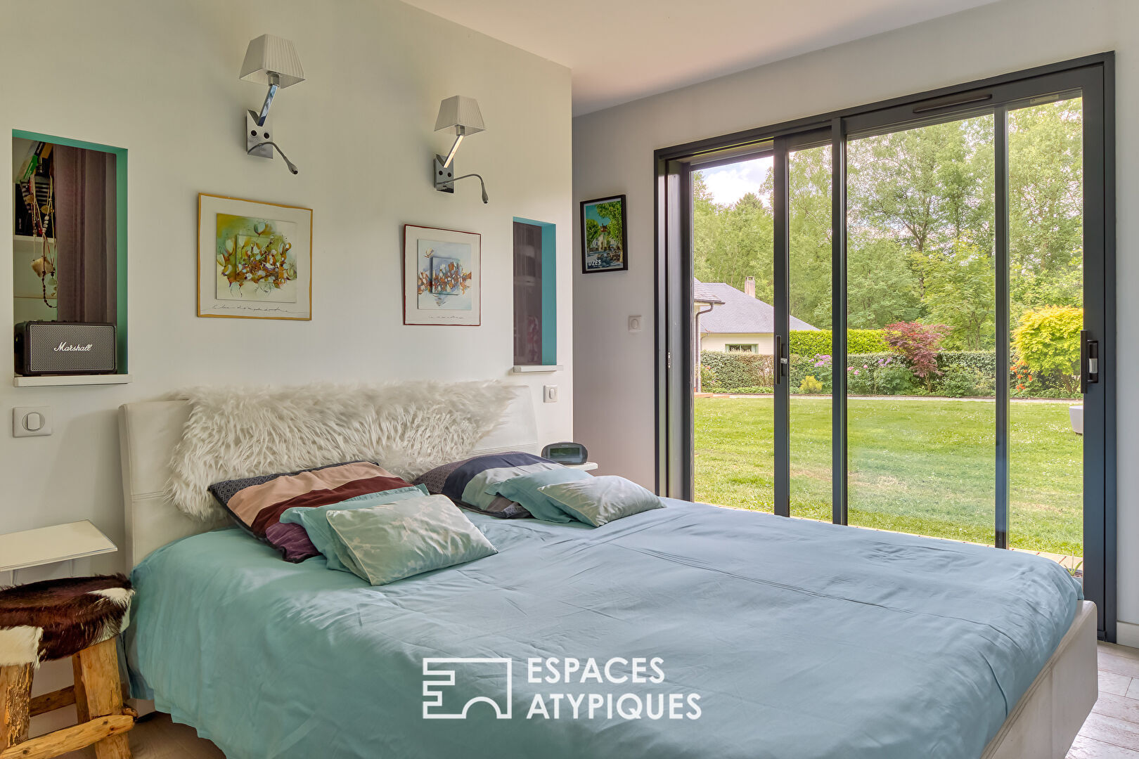 Maison d’architecte en lisière de forêt à Forges-les-Eaux