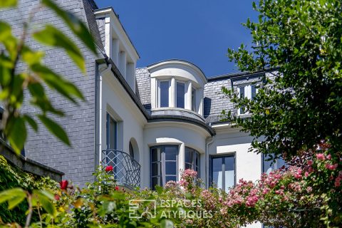 Townhouse from the 1930s in the « Art Deco » style