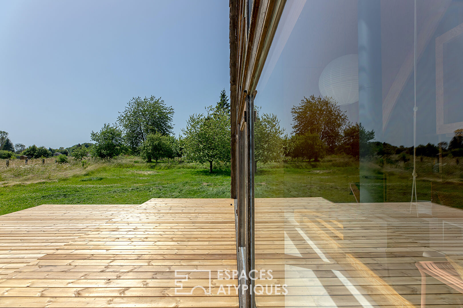 Architect’s wooden frame house _ Atypical in the countryside