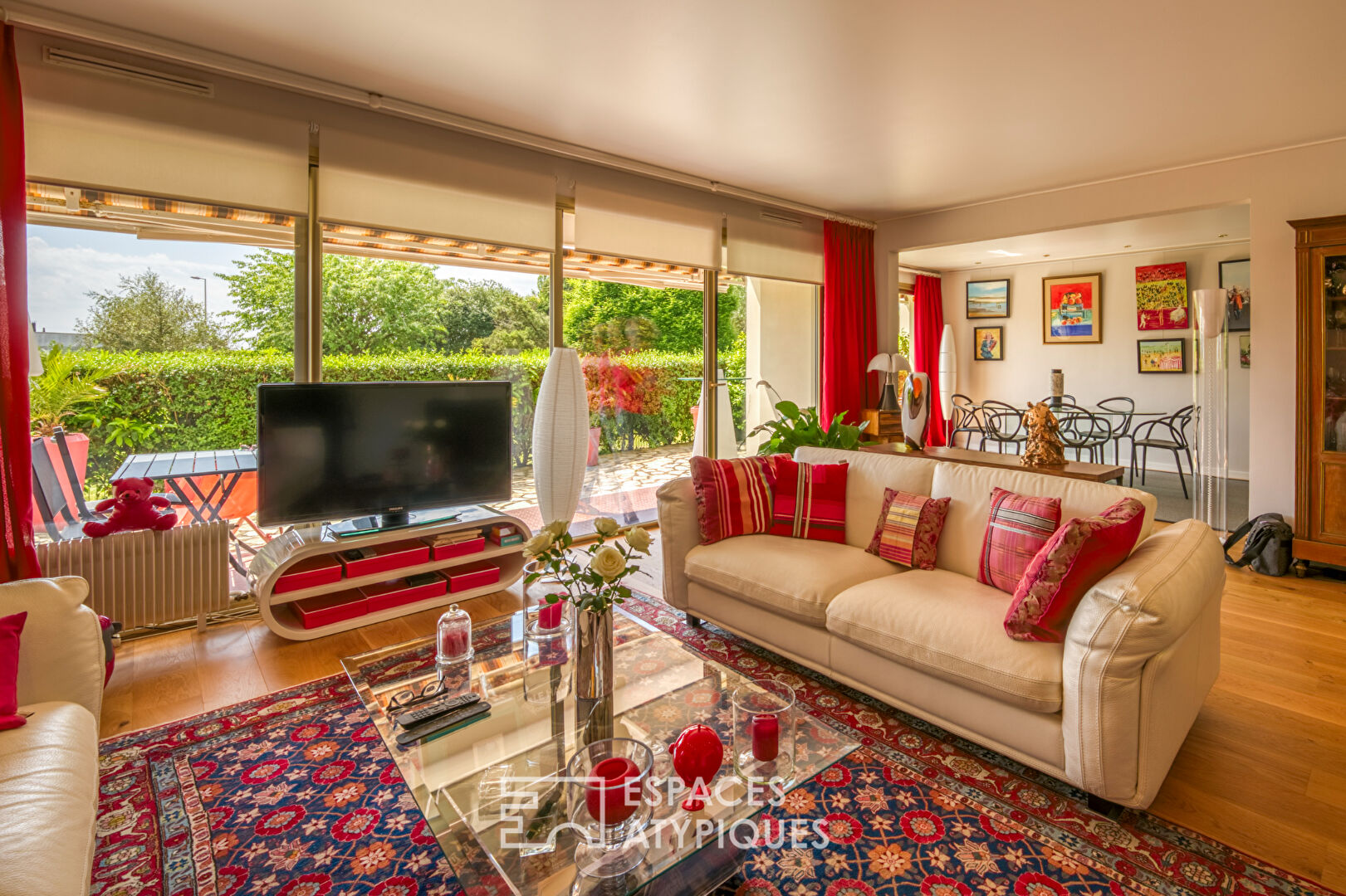 Comfortable garden-level apartment in the Felix Faure area