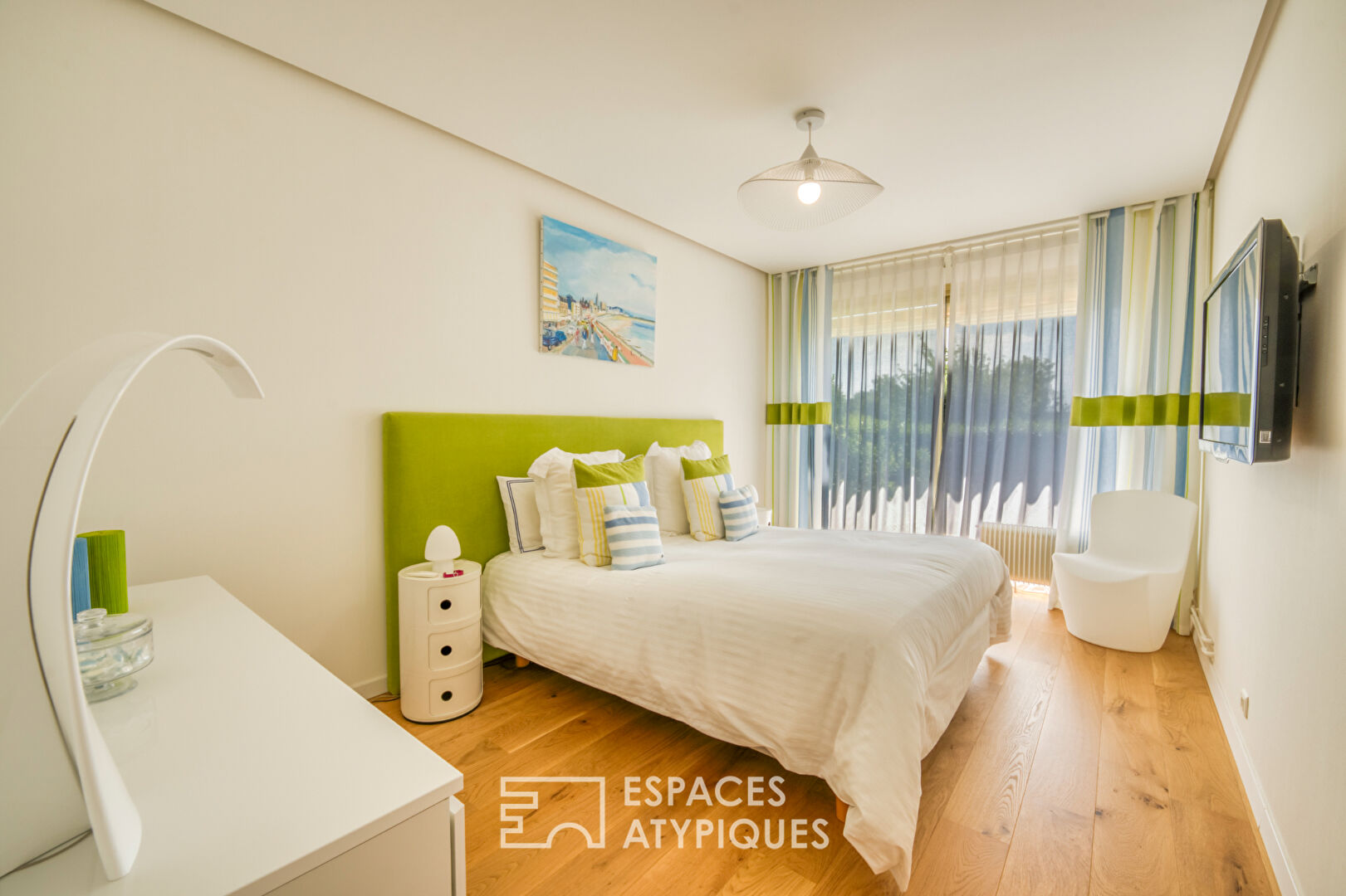 Comfortable garden-level apartment in the Felix Faure area