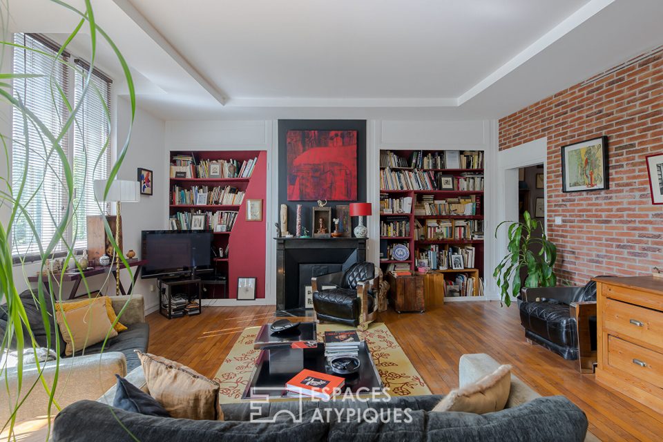 Appartement en triplex, charme et élégance