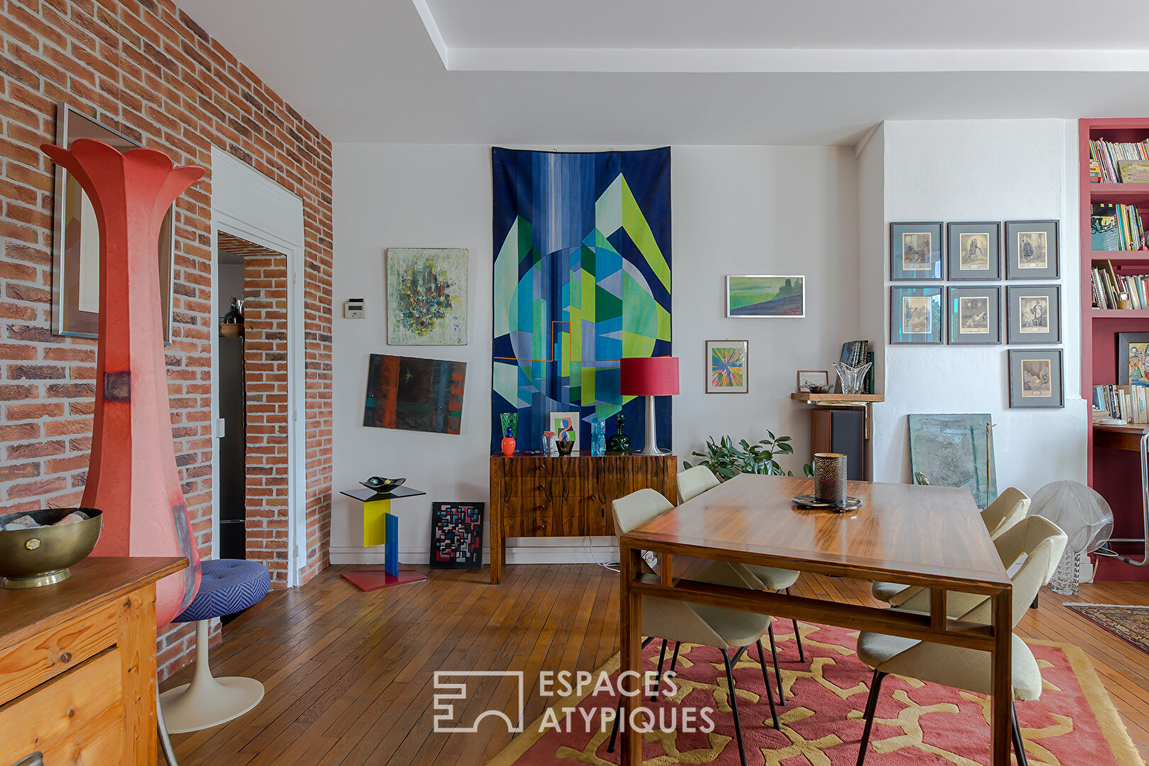 Appartement en triplex, charme et élégance