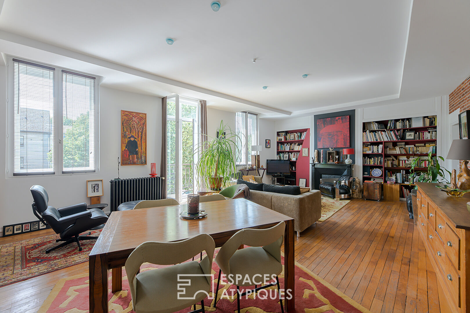 Appartement en triplex, charme et élégance