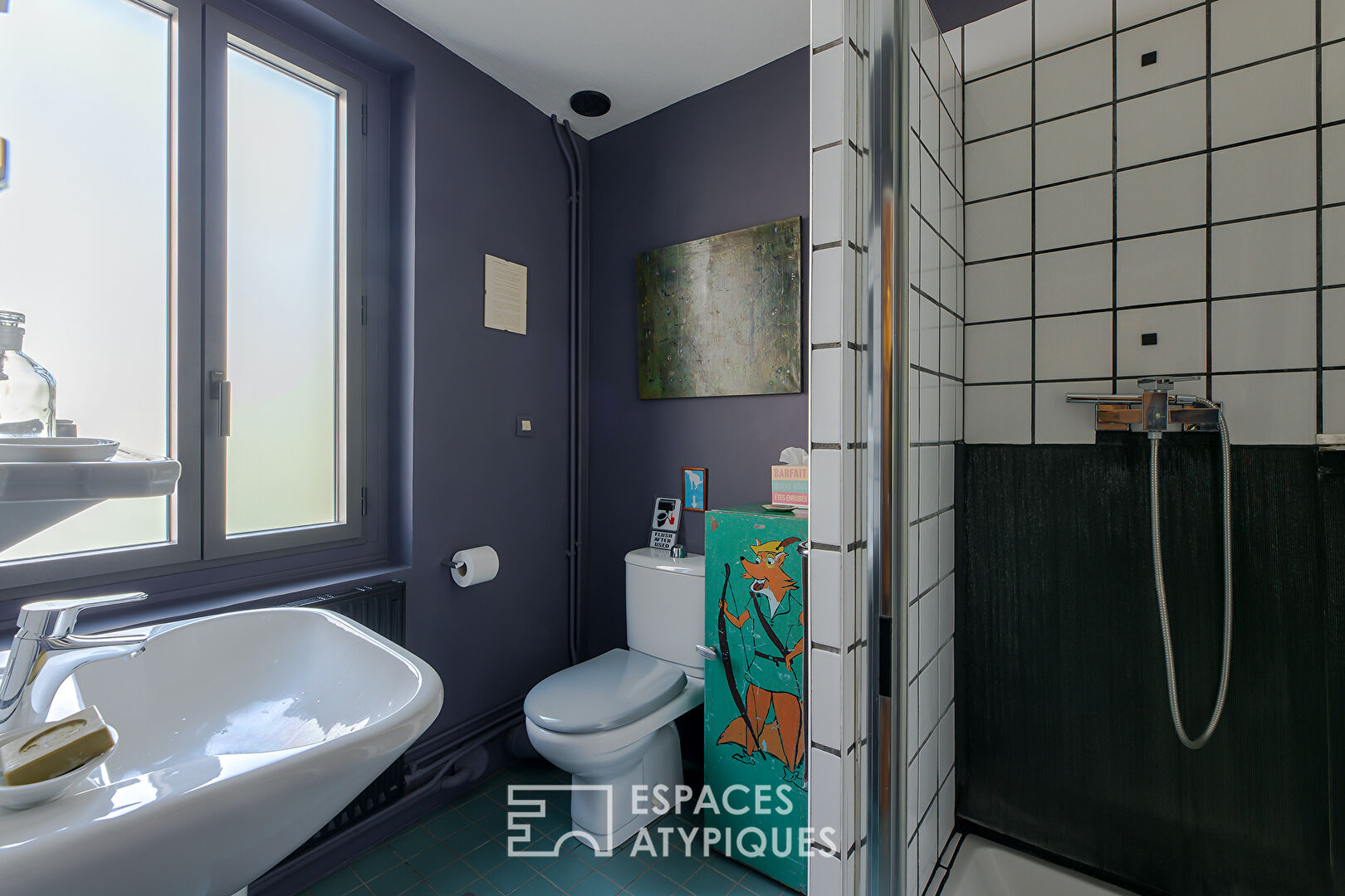 Appartement en triplex, charme et élégance