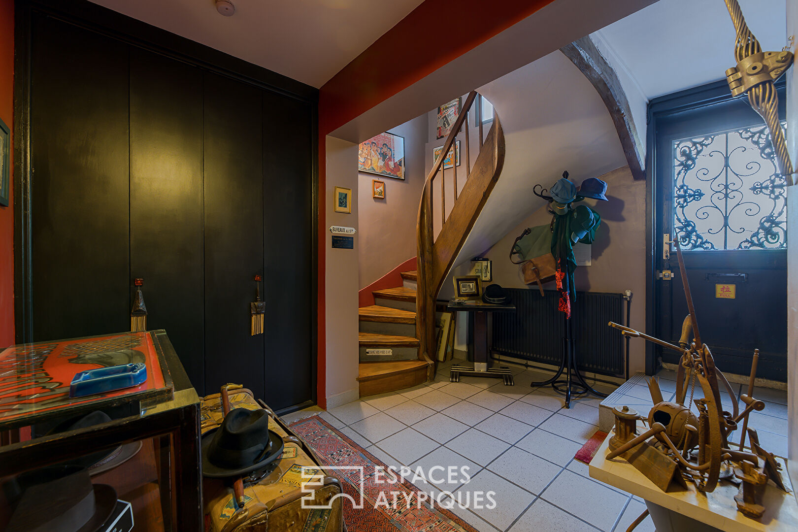 Appartement en triplex, charme et élégance