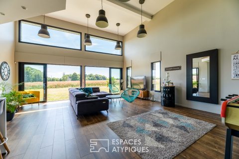 Architect’s wooden frame house