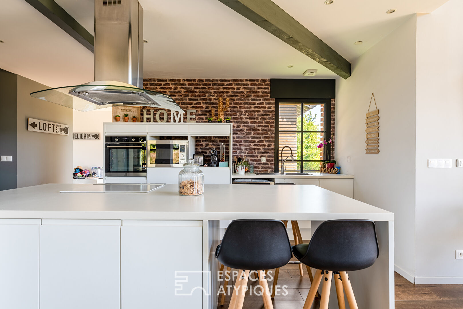 Architect’s wooden frame house
