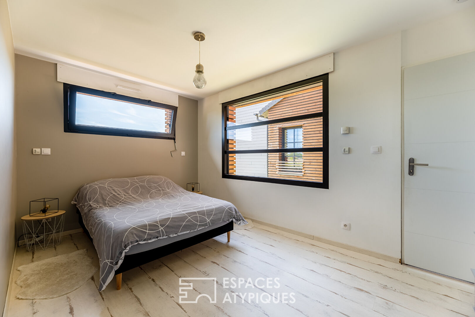 Architect’s wooden frame house