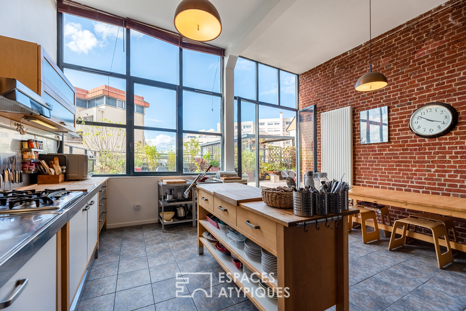 Loft with terrace near the Jardin des Plantes