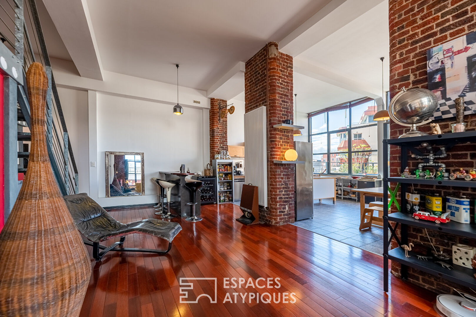 Loft with terrace near the Jardin des Plantes
