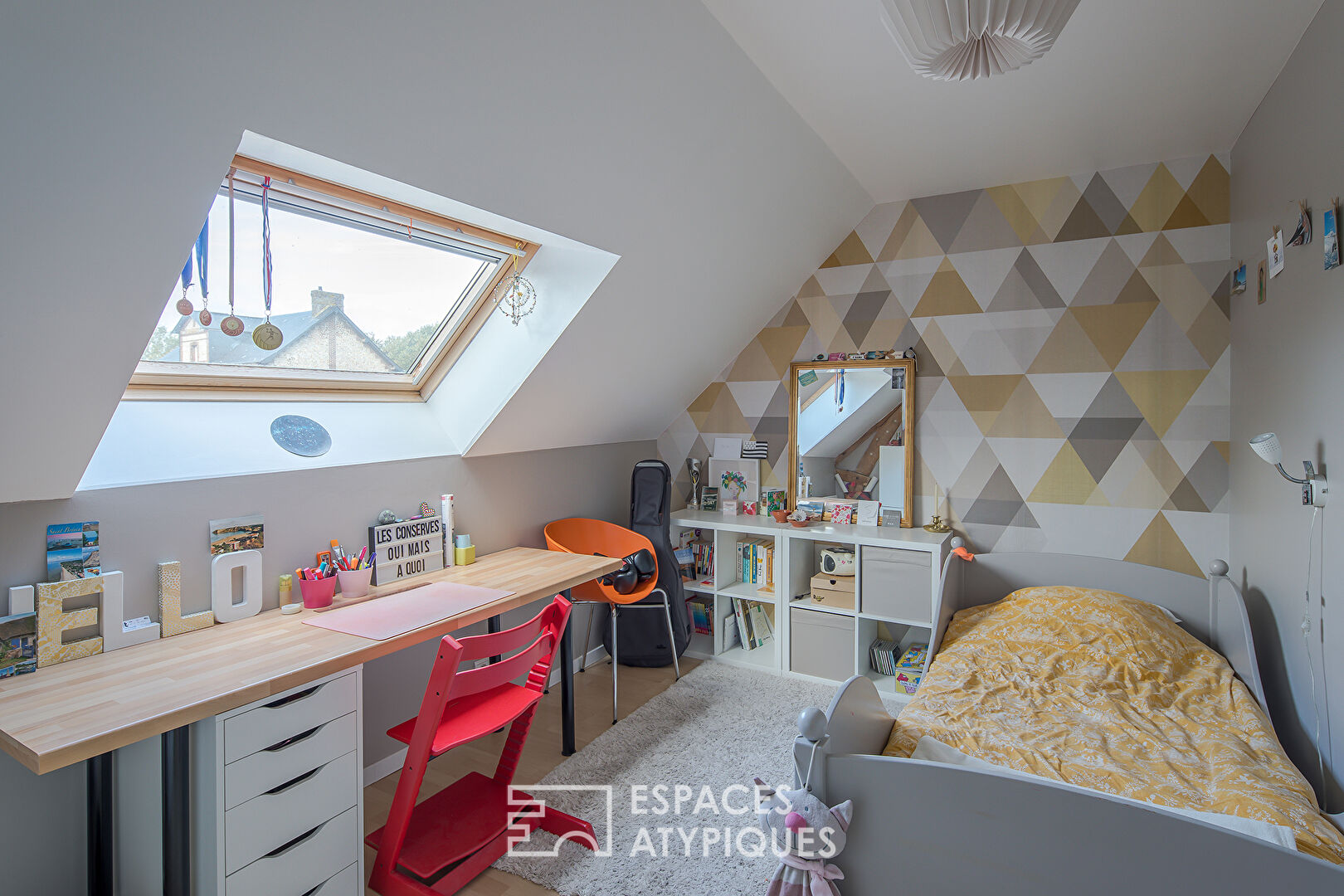 Former barn renovated from the end of the 19th century on one hectare of land