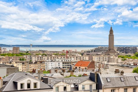 Magnifique maison de maître au coeur du Havre avec vue mer et piscine