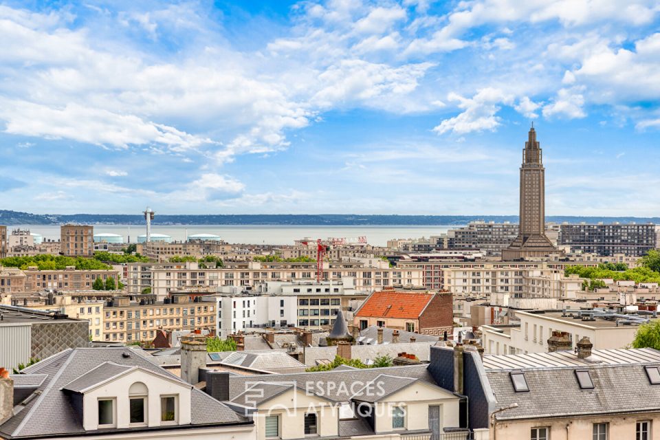 Magnifique maison de maître au coeur du Havre avec vue mer et piscine