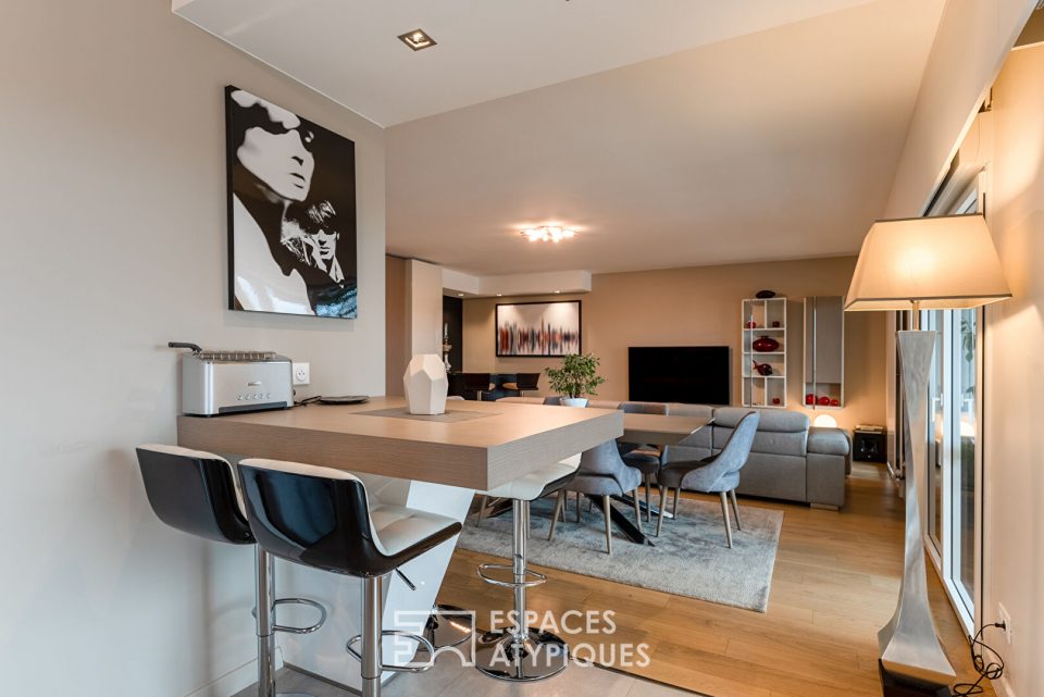 76000 ROUEN - Appartement contemporain avec vue panoramique sur la Seine - Réf. 1161EAR