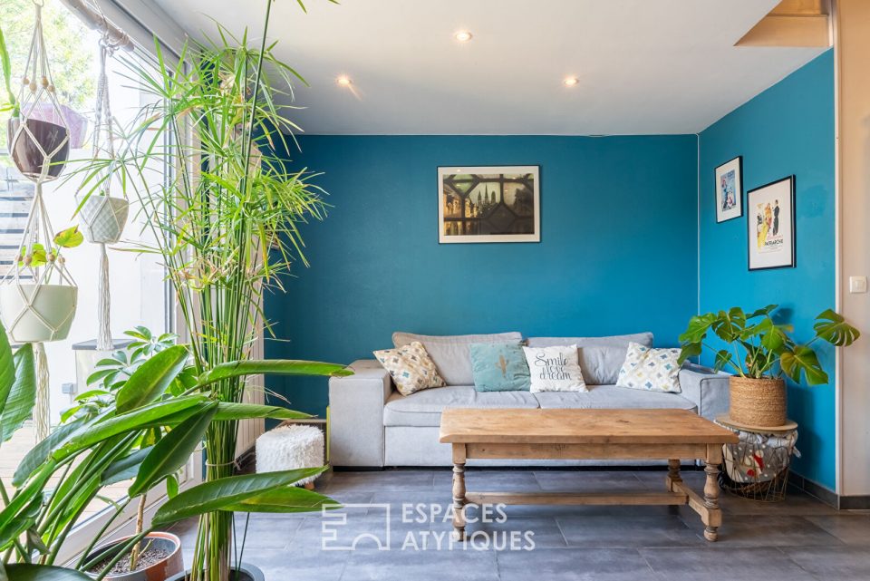 Duplex avec jardin et garage à Saint-Clément