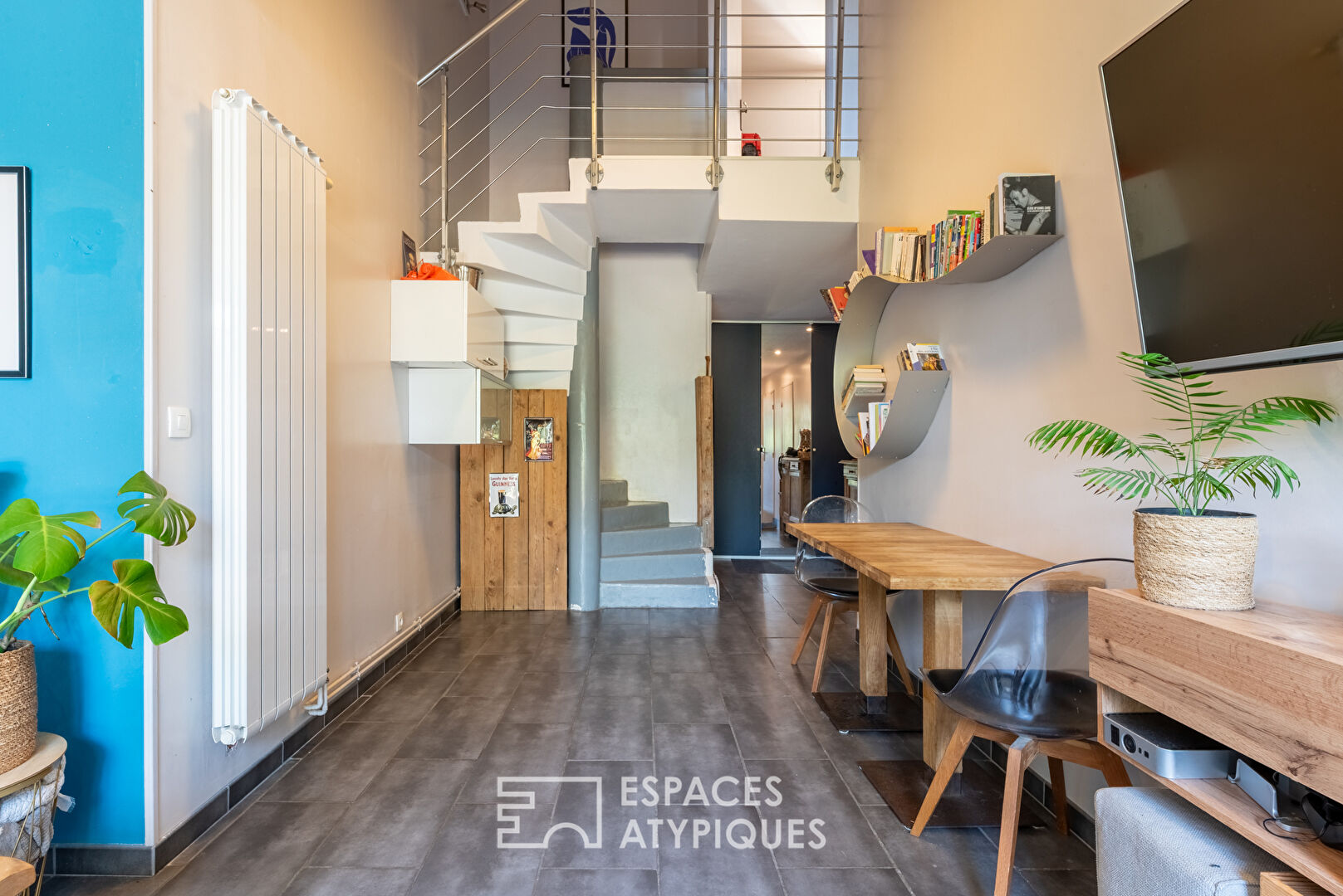 Duplex avec jardin et garage à Saint-Clément
