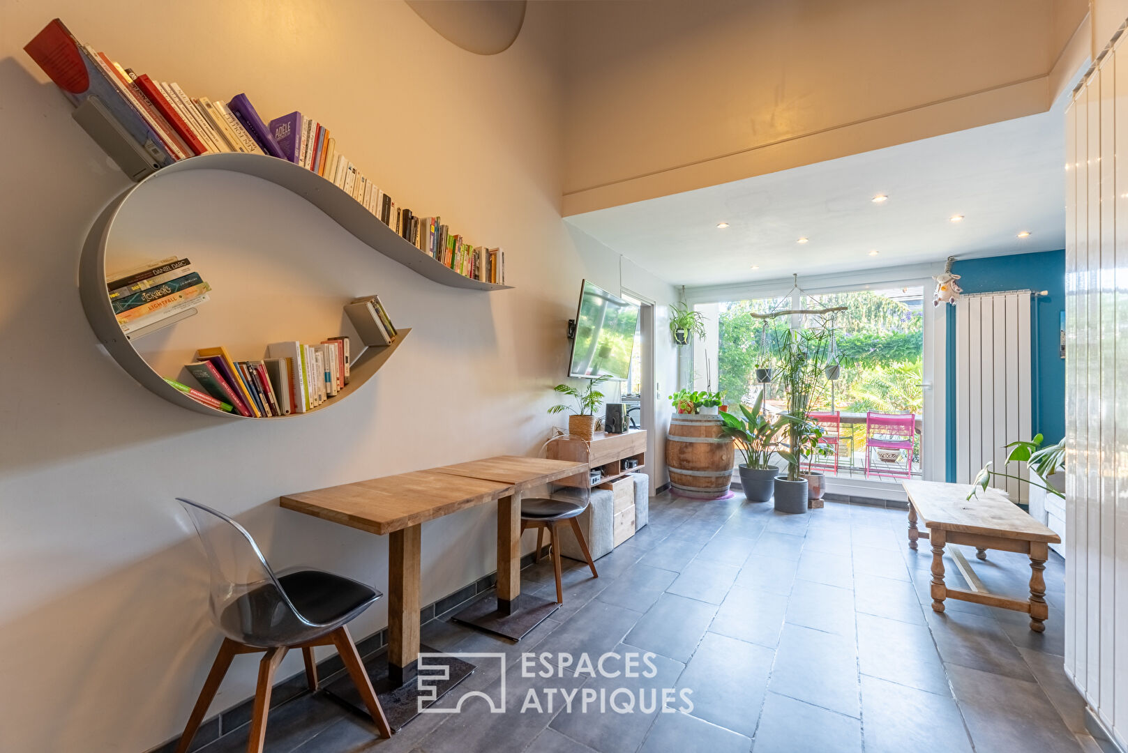 Duplex avec jardin et garage à Saint-Clément