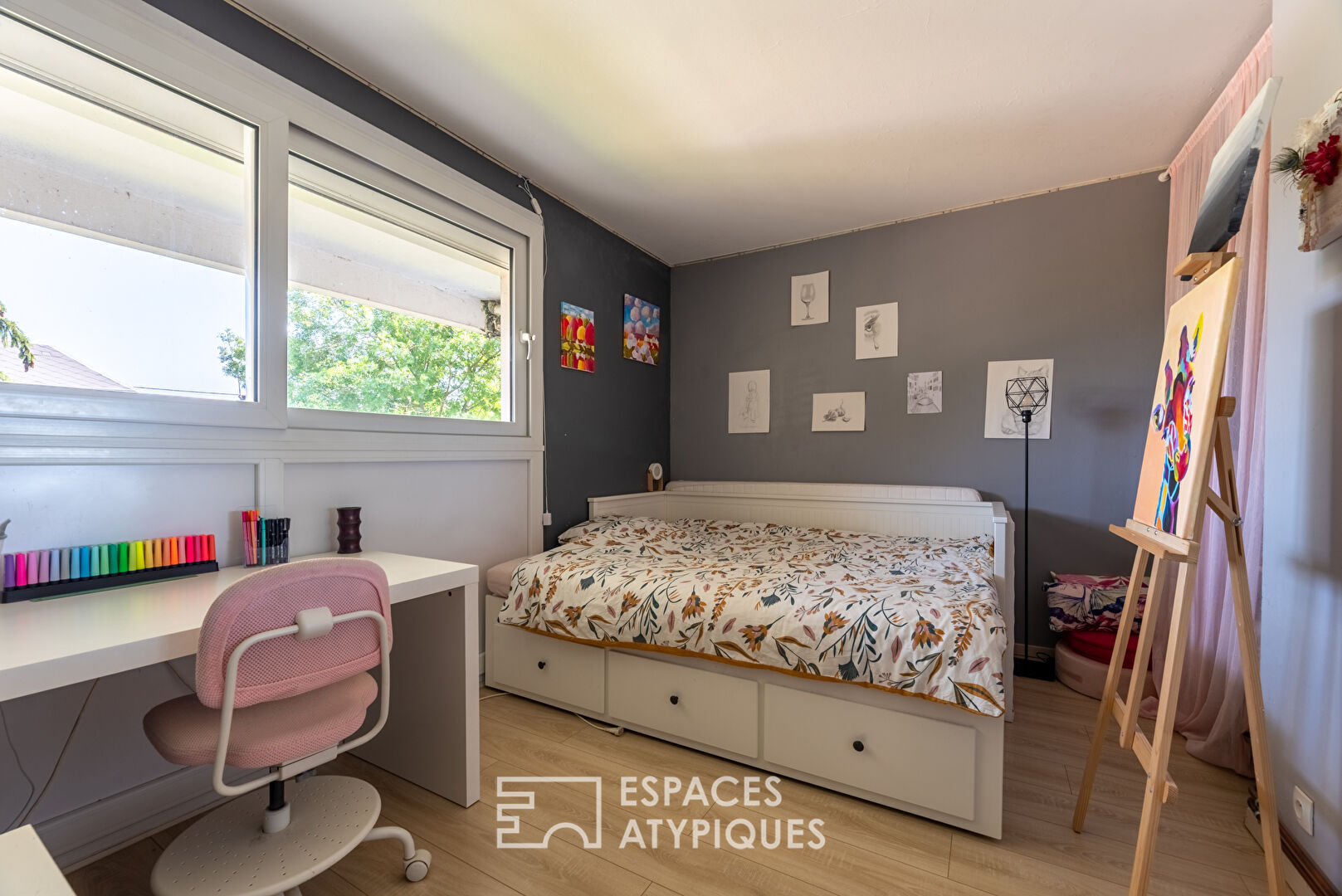 Duplex avec jardin et garage à Saint-Clément