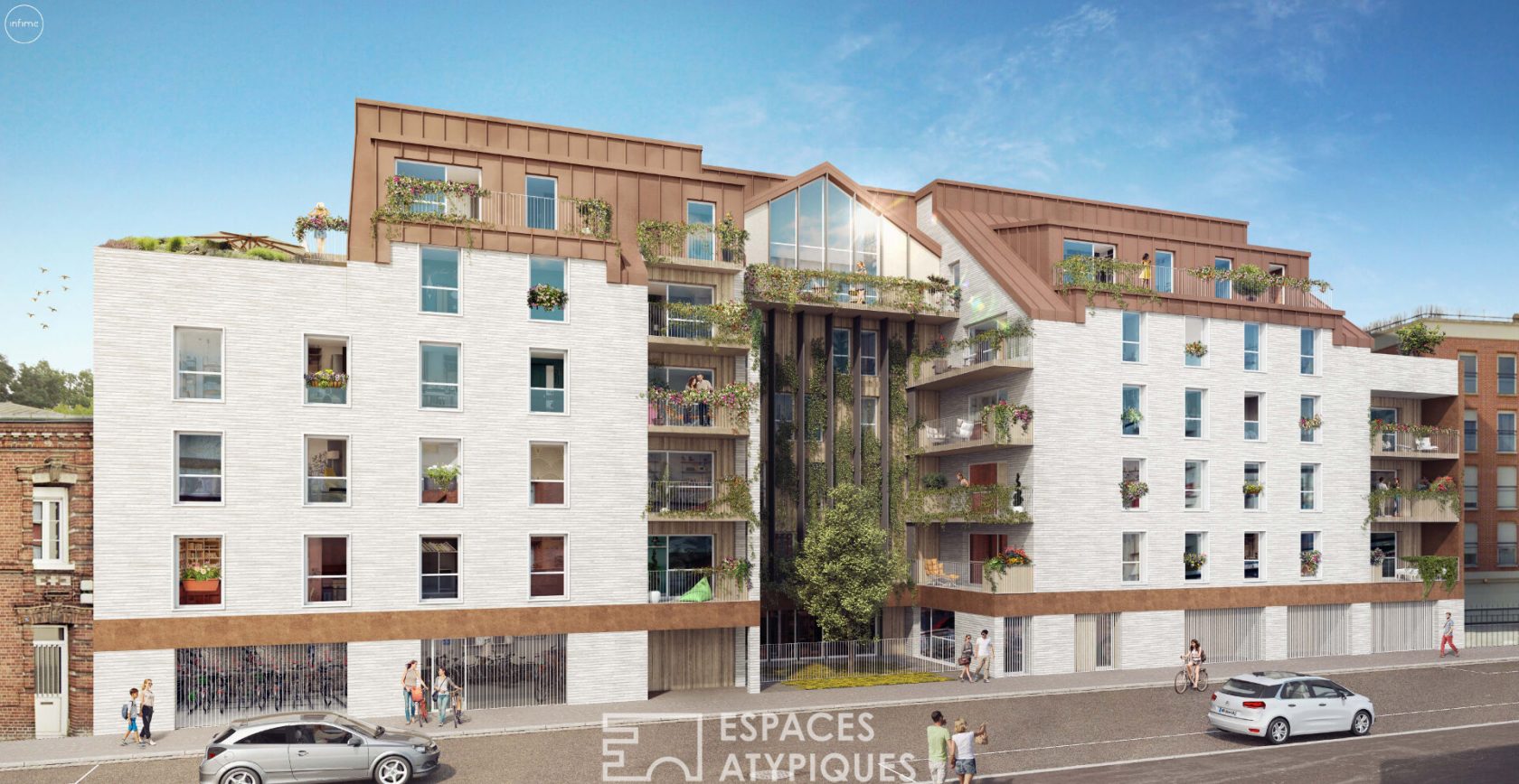 NEUF – Appartement T5 neuf de standing avec terrasses et balcons