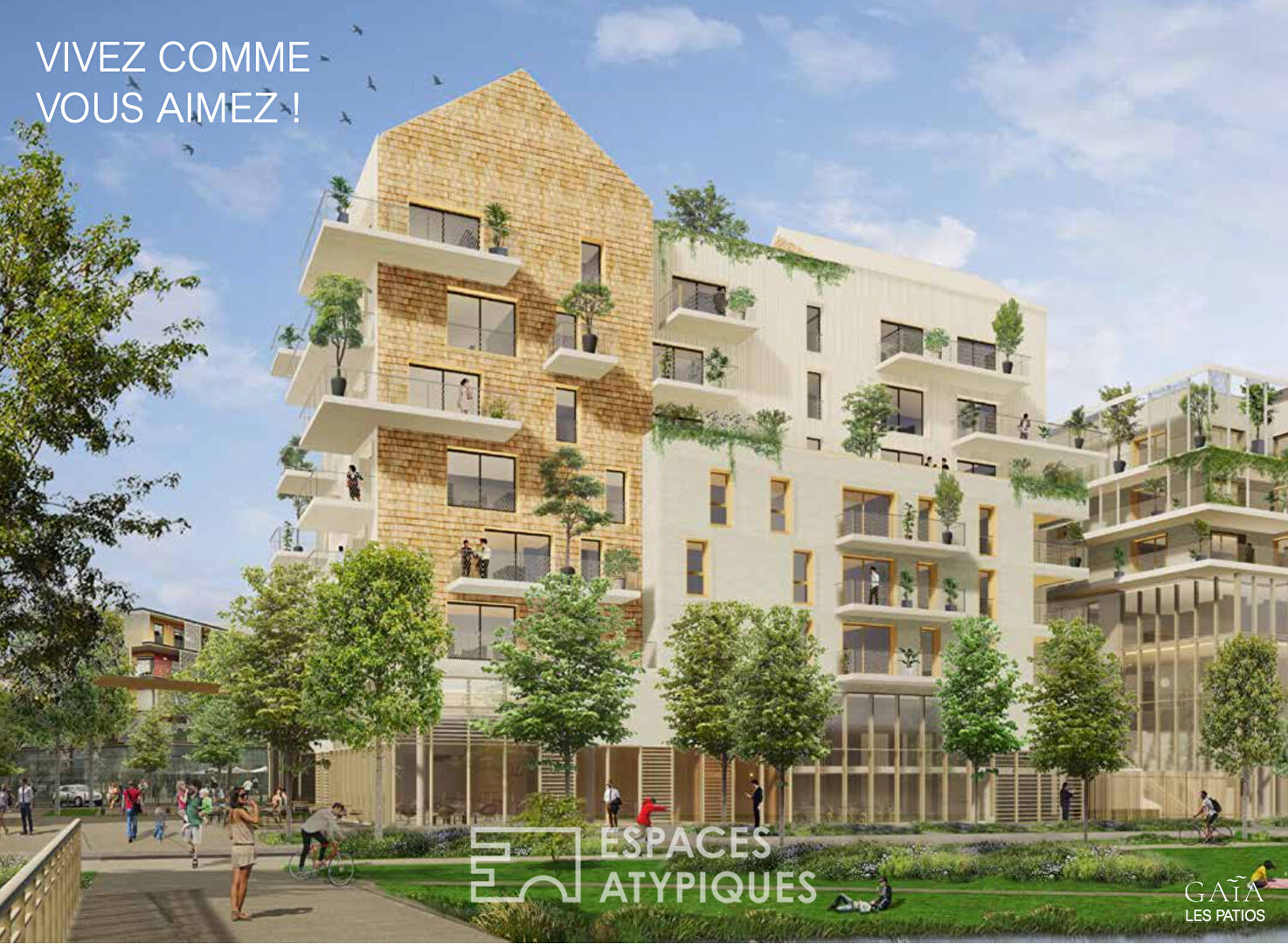 NEUF – Appartement neuf avec terrasse et vue sur Seine