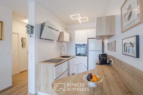 Appartement rénové quartier Jouvenet avec vue panoramique sur Rouen