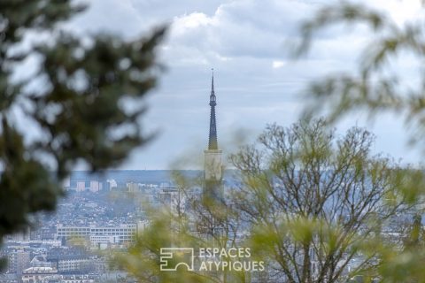 Appartement rénové quartier Jouvenet avec vue panoramique sur Rouen