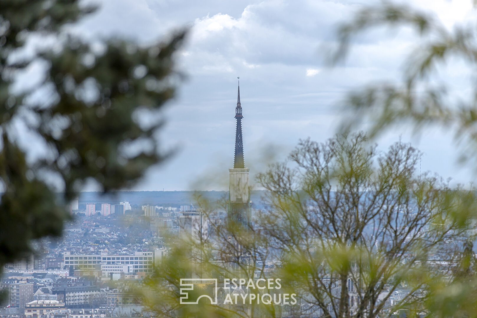 Appartement rénové quartier Jouvenet avec vue panoramique sur Rouen
