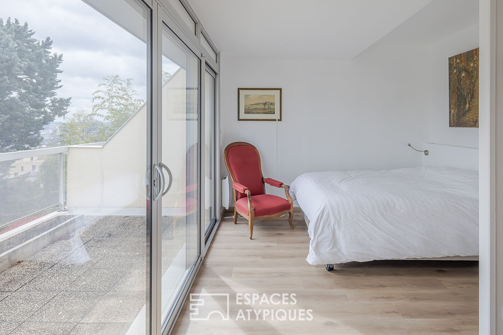 Appartement rénové quartier Jouvenet avec vue panoramique sur Rouen