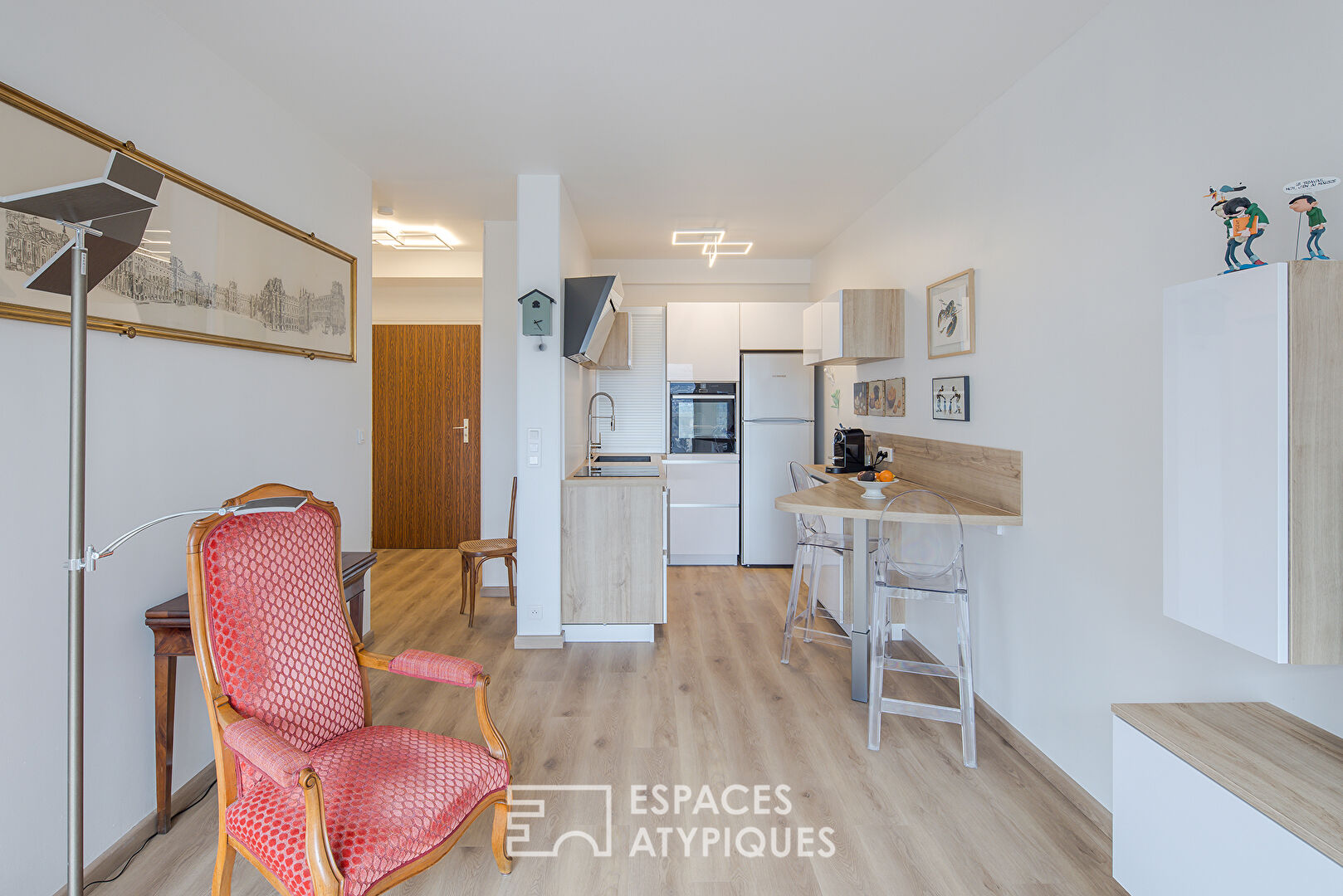 Appartement rénové quartier Jouvenet avec vue panoramique sur Rouen