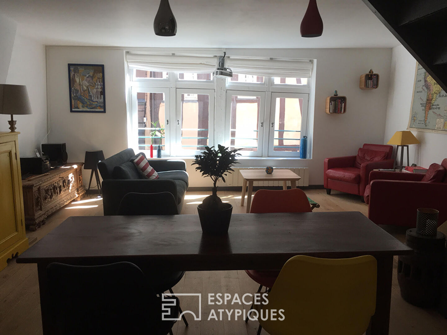 Appartement en duplex quartier des Antiquaires