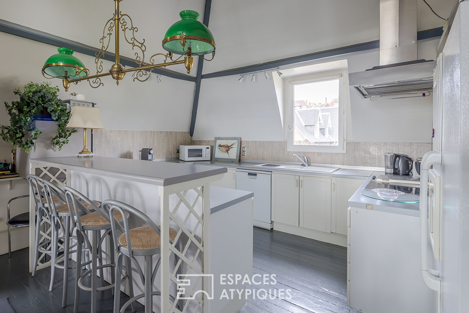 Duplex rive droite avec vue panoramique sur Rouen et toit terrasse