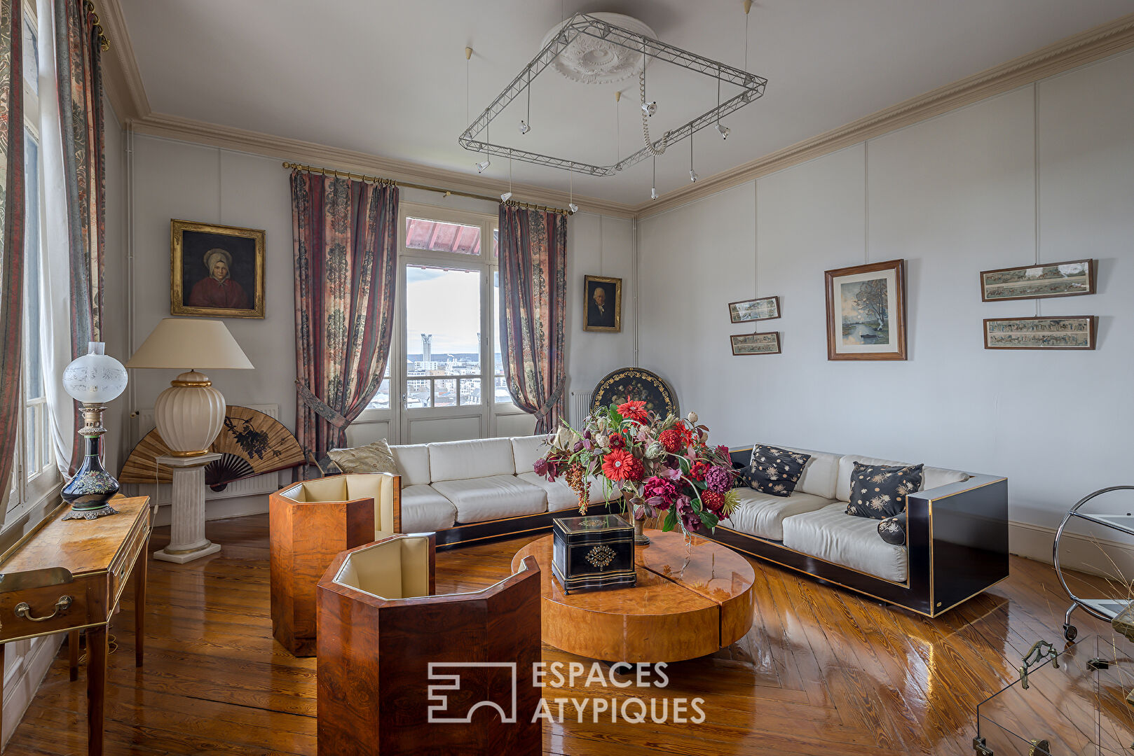 Duplex rive droite avec vue panoramique sur Rouen et toit terrasse