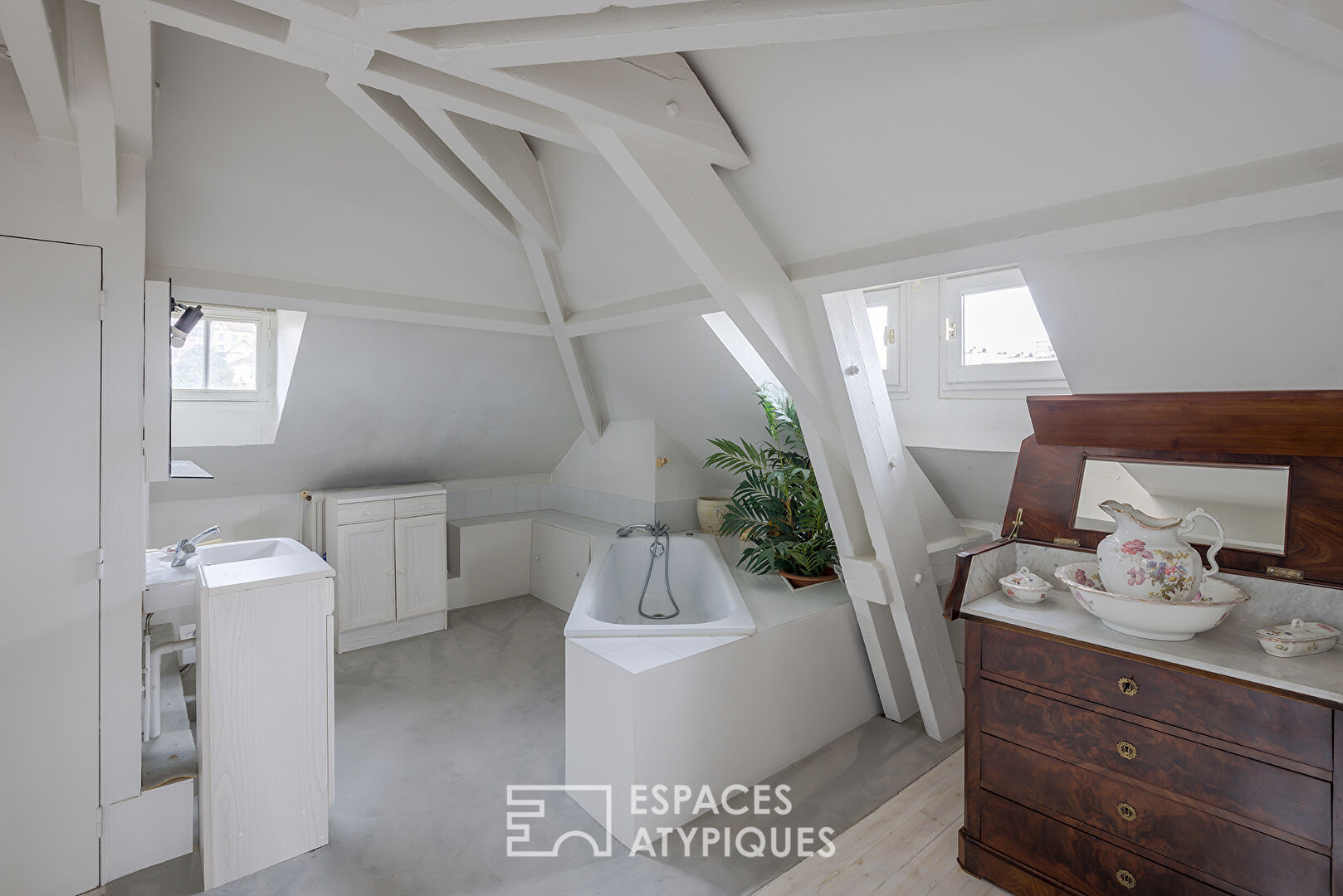 Duplex rive droite avec vue panoramique sur Rouen et toit terrasse